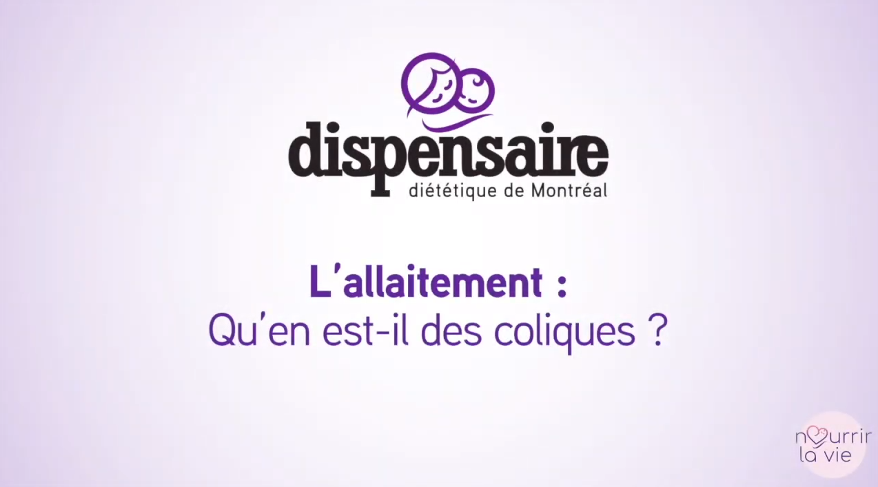 Comment soulager les coliques chez le bébé ? • Dispensaire Diététique de  Montréal